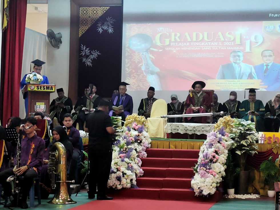 MAJLIS GRADUASI PELAJAR TINGKATAN 5 2021 SM Sains Mahmud